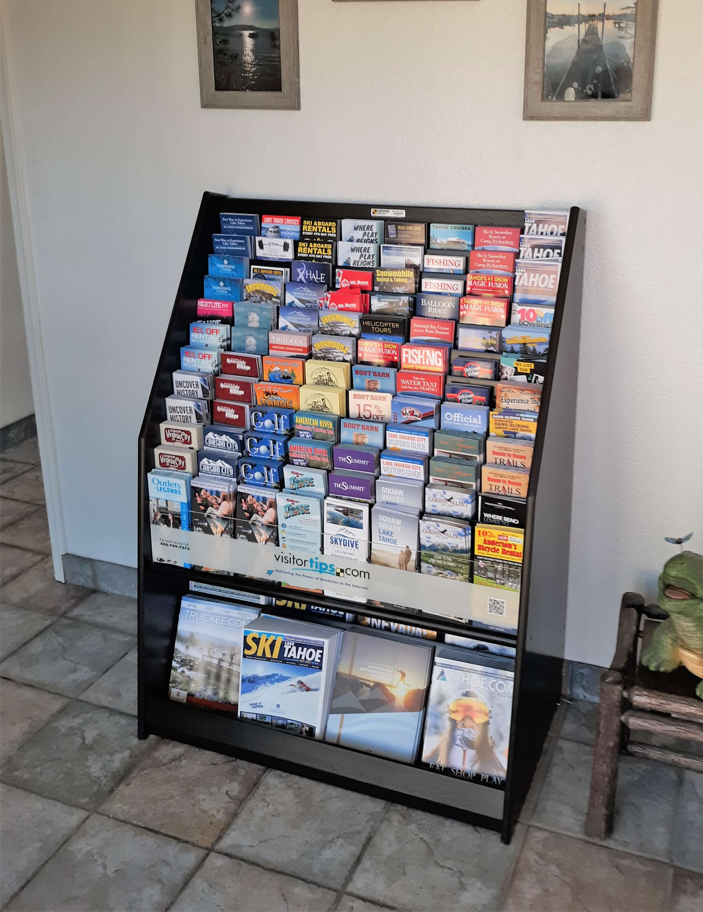 Visitor Marketing Brochure Distribution Certified Folder Display